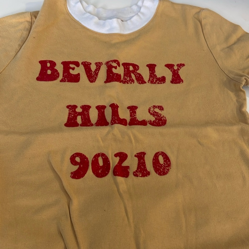 Recycled karma 90210 tee shirt